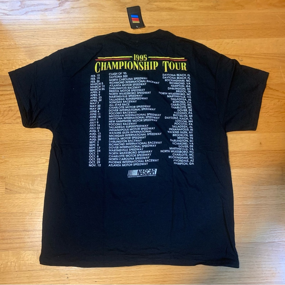 NASCAR Dale Earnhardt Graphic T Shirt Shirt Black XL New With Tags - Picture 5 of 5